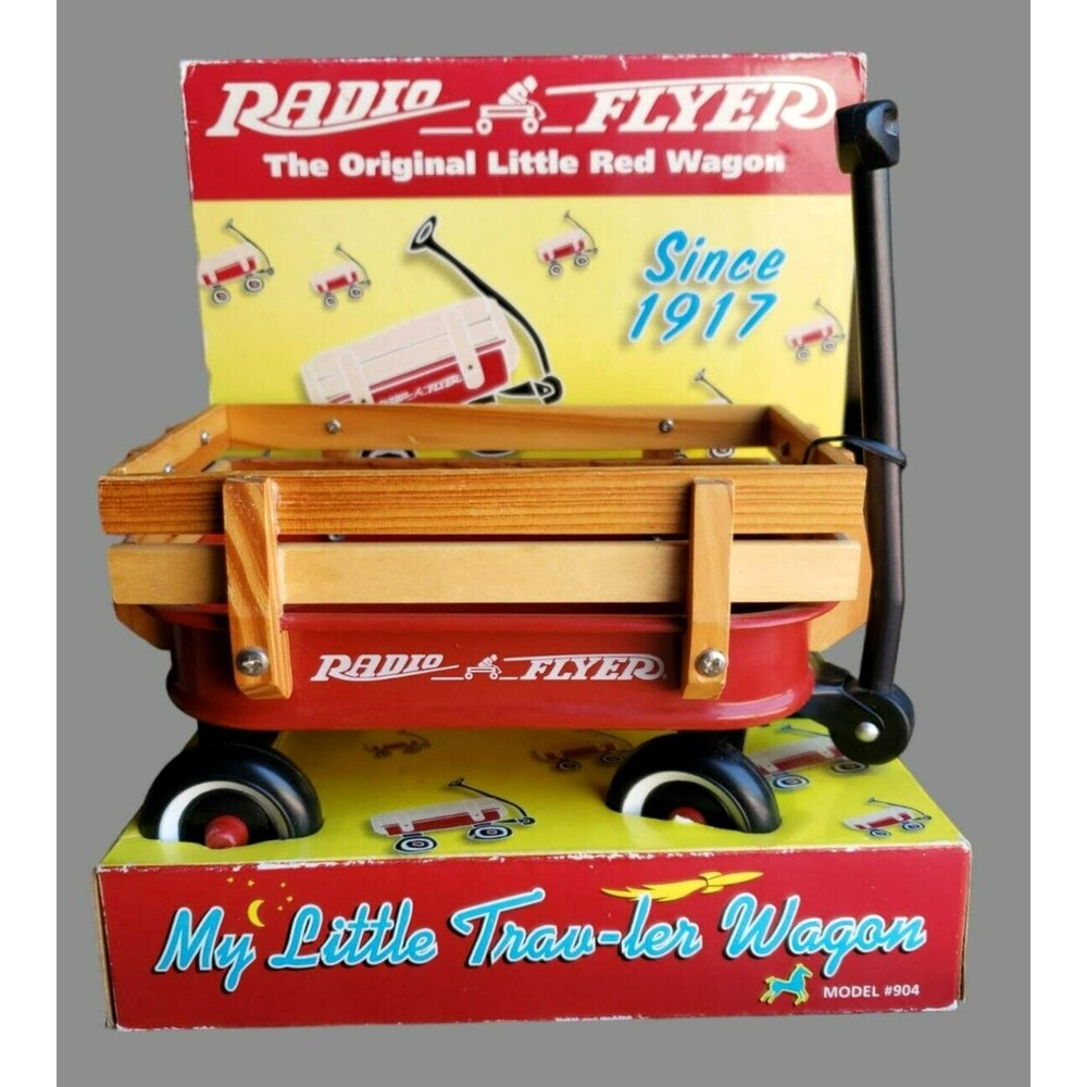 VTG 1998 Radio Flyer The Original Little Red Wagon My Little Trav-ler Wagon #904